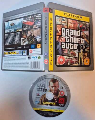 Gta ps3 pal - 4, iv